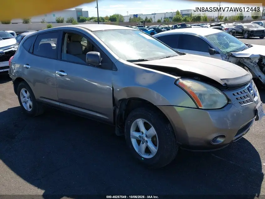 NISSAN ROGUE 2010, VIN JN8AS5MV7AW612443
