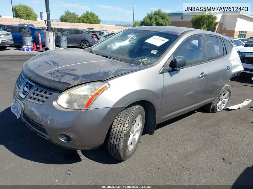 2010 NISSAN ROGUE VIN JN8AS5MV7AW612443 — фото 2