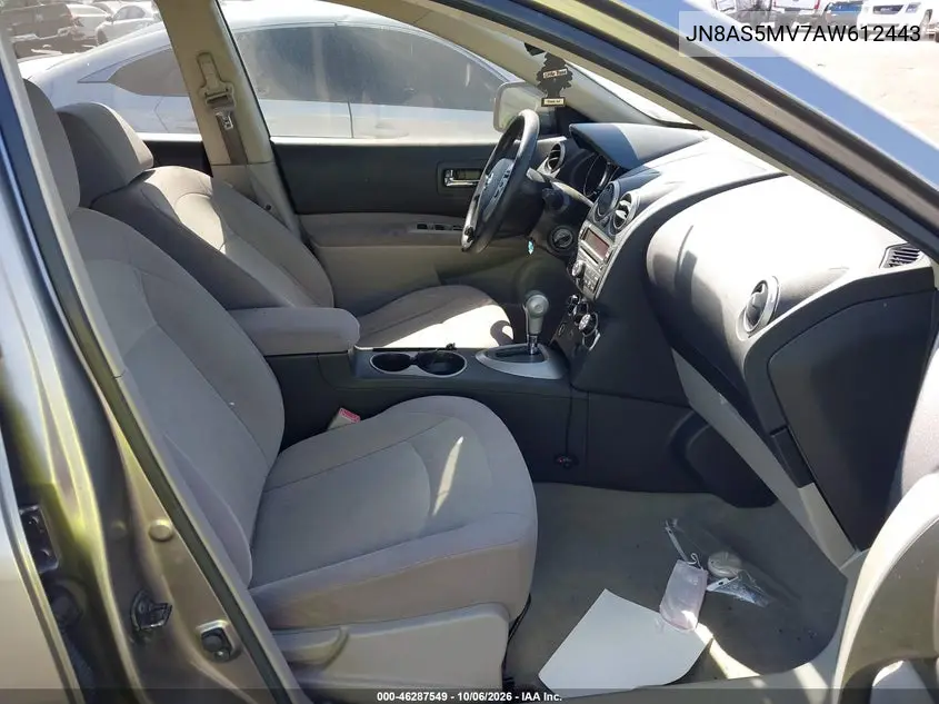 2010 NISSAN ROGUE VIN JN8AS5MV7AW612443 — фото 5