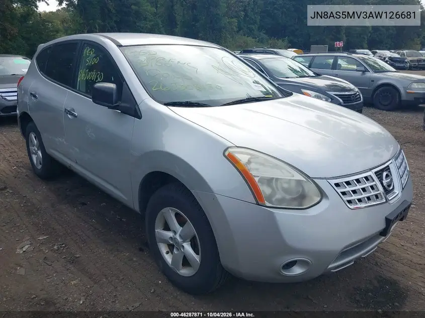 NISSAN ROGUE 2010, VIN JN8AS5MV3AW126681