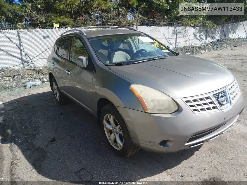 NISSAN ROGUE 2010, VIN JN8AS5MV7AW113433