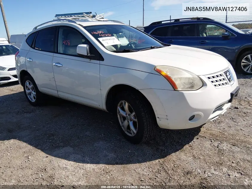 NISSAN ROGUE 2010, VIN JN8AS5MV8AW127406