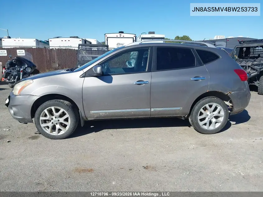 2011 NISSAN ROGUE VIN JN8AS5MV4BW253733 — фото 14
