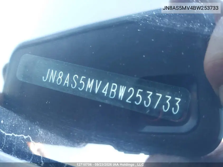 2011 NISSAN ROGUE VIN JN8AS5MV4BW253733 — фото 19