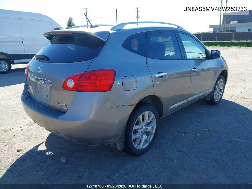 2011 NISSAN ROGUE VIN JN8AS5MV4BW253733 — фото 4