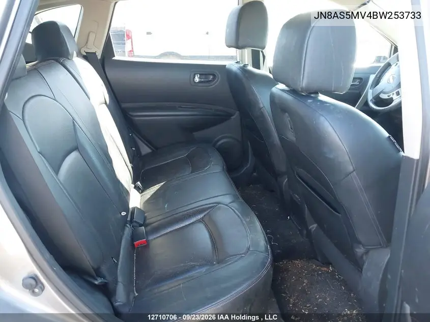 2011 NISSAN ROGUE VIN JN8AS5MV4BW253733 — фото 8