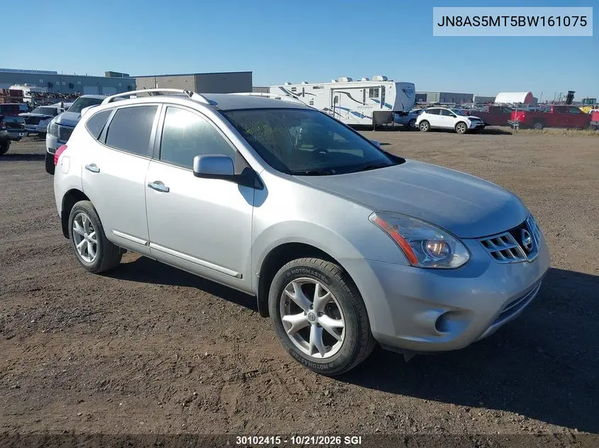 NISSAN ROGUE 2011, VIN JN8AS5MT5BW161075