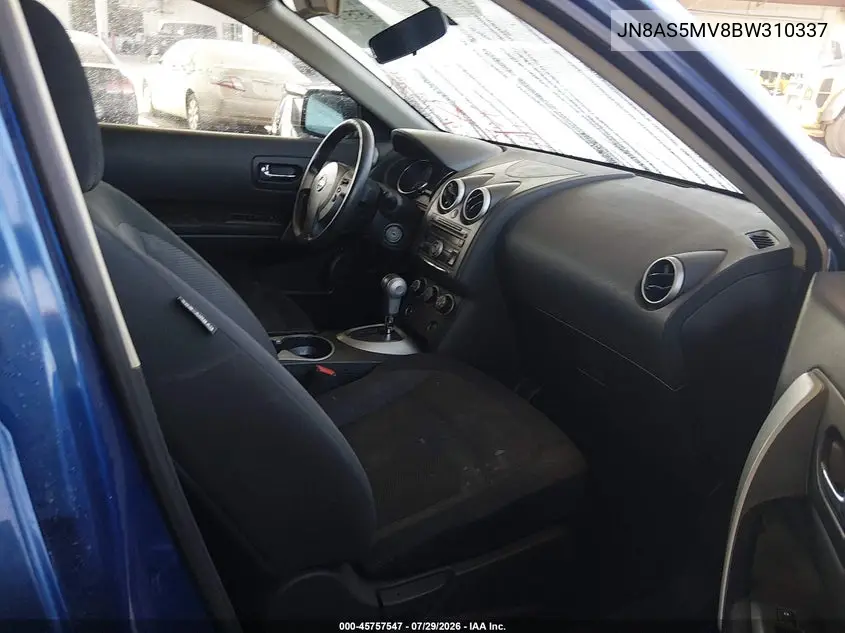 2011 NISSAN ROGUE VIN JN8AS5MV8BW310337 — фото 5