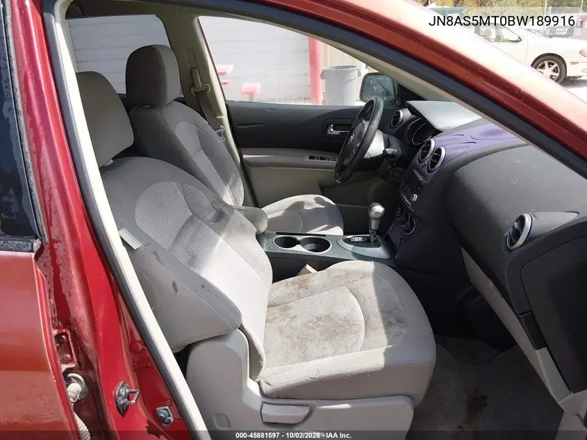 2011 NISSAN ROGUE VIN JN8AS5MT0BW189916 — фото 5
