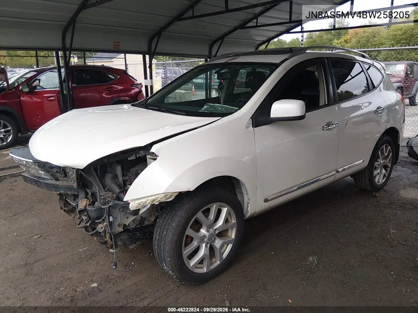2011 NISSAN ROGUE VIN JN8AS5MV4BW258205 — фото 2