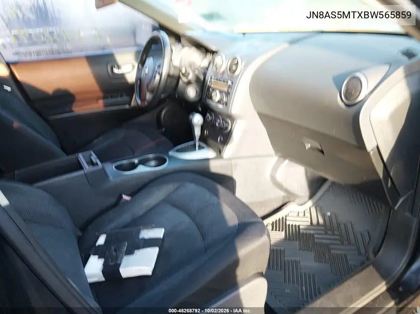 2011 NISSAN ROGUE VIN JN8AS5MTXBW565859 — фото 5
