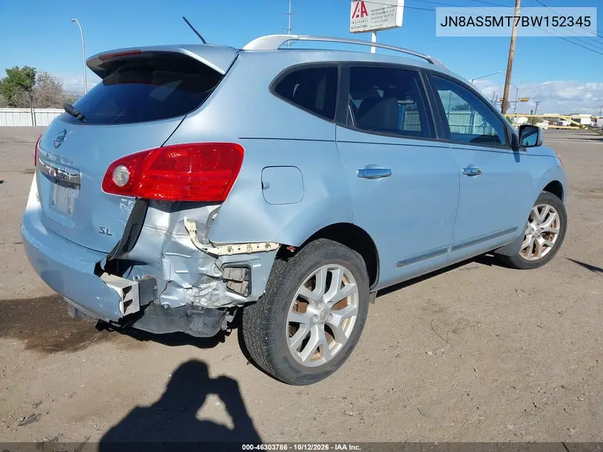 2011 NISSAN ROGUE VIN JN8AS5MT7BW152345 — фото 4