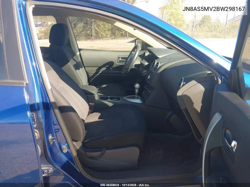2011 NISSAN ROGUE VIN JN8AS5MV2BW298167 — фото 5