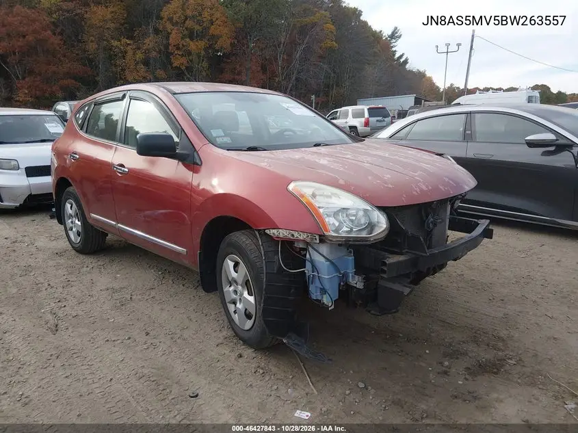NISSAN ROGUE 2011, VIN JN8AS5MV5BW263557