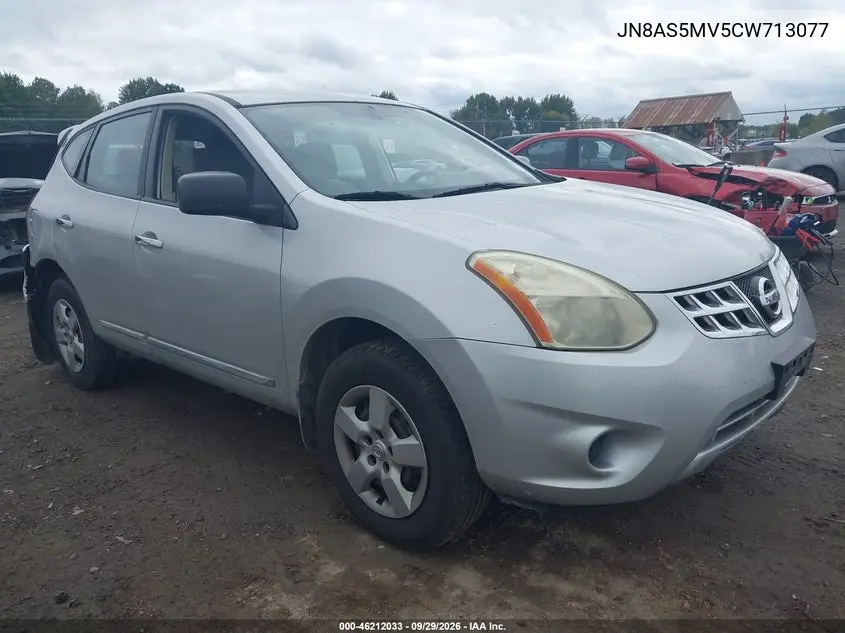 NISSAN ROGUE 2012, VIN JN8AS5MV5CW713077