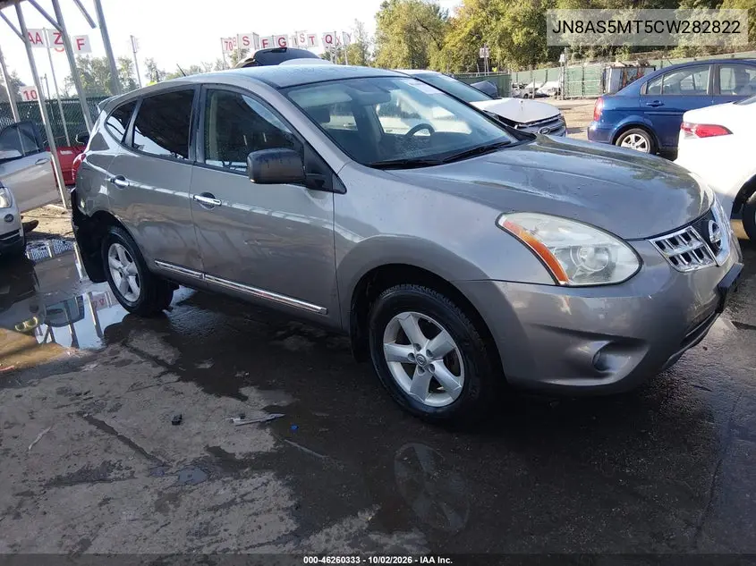 NISSAN ROGUE 2012, VIN JN8AS5MT5CW282822
