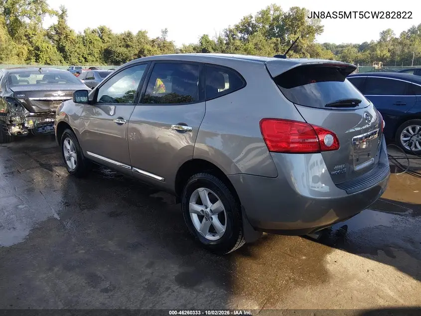2012 NISSAN ROGUE VIN JN8AS5MT5CW282822 — фото 3
