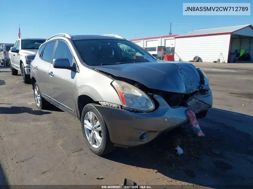 NISSAN ROGUE 2012, VIN JN8AS5MV2CW712789