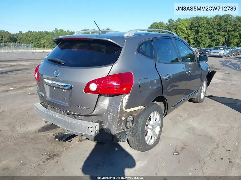 2012 NISSAN ROGUE VIN JN8AS5MV2CW712789 — фото 4