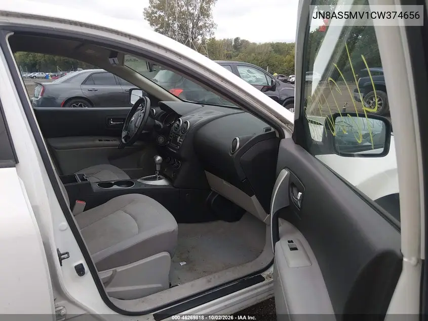 2012 NISSAN ROGUE VIN JN8AS5MV1CW374656 — фото 5