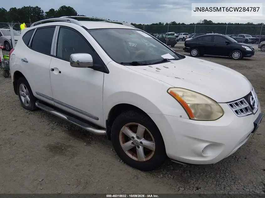 NISSAN ROGUE 2012, VIN JN8AS5MT6CW284787