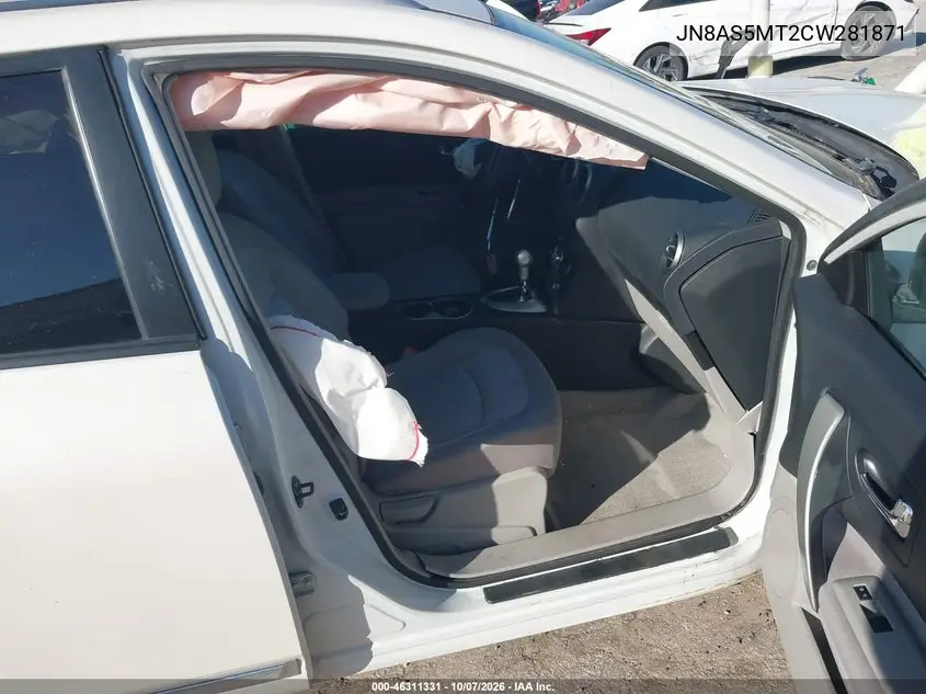 2012 NISSAN ROGUE VIN JN8AS5MT2CW281871 — фото 5