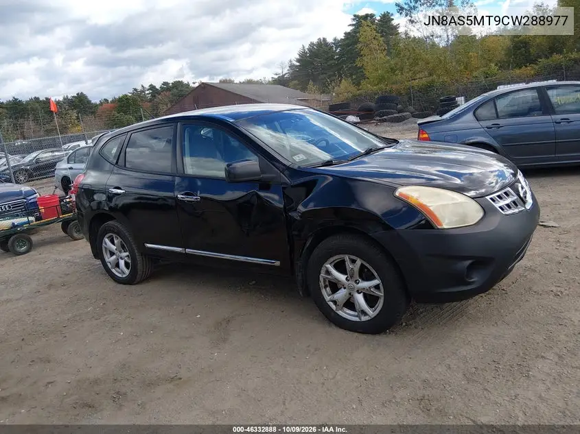 NISSAN ROGUE 2012, VIN JN8AS5MT9CW288977