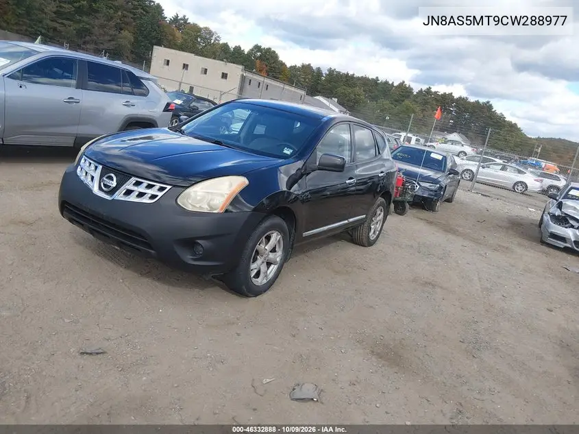 2012 NISSAN ROGUE VIN JN8AS5MT9CW288977 — фото 2