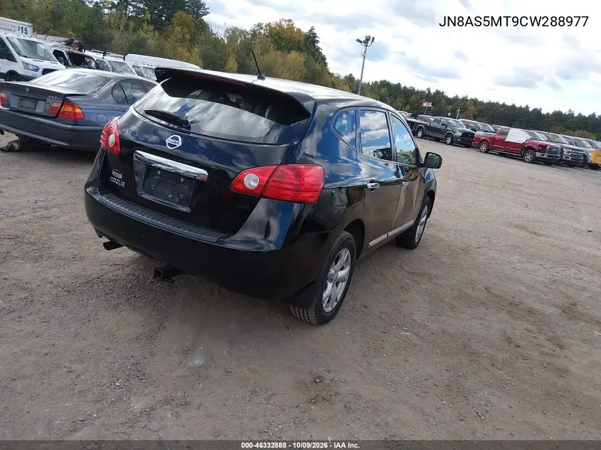 2012 NISSAN ROGUE VIN JN8AS5MT9CW288977 — фото 4