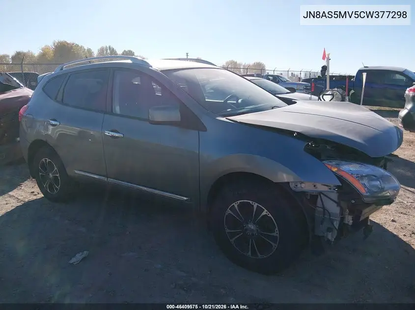 NISSAN ROGUE 2012, VIN JN8AS5MV5CW377298