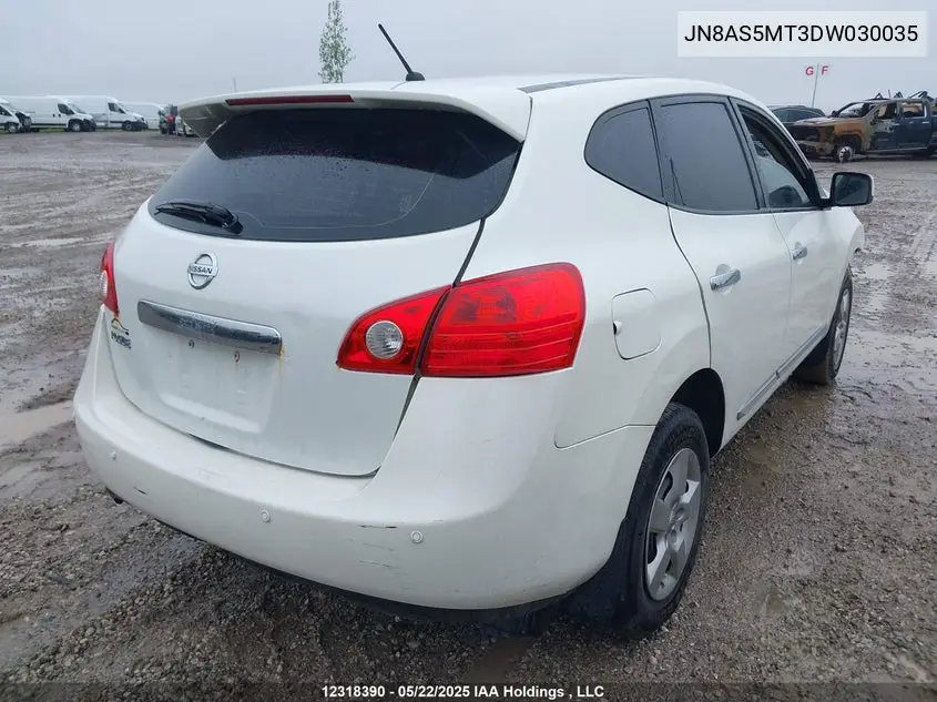 2013 NISSAN ROGUE VIN JN8AS5MT3DW030035 — фото 4