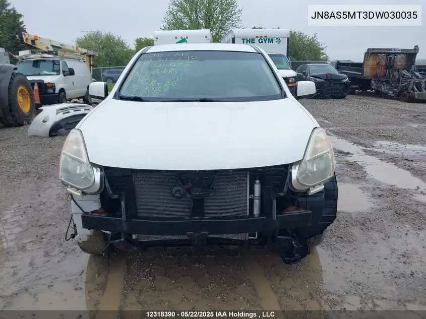 2013 NISSAN ROGUE VIN JN8AS5MT3DW030035 — фото 6