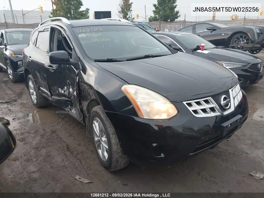 NISSAN ROGUE 2013, VIN JN8AS5MT5DW025256