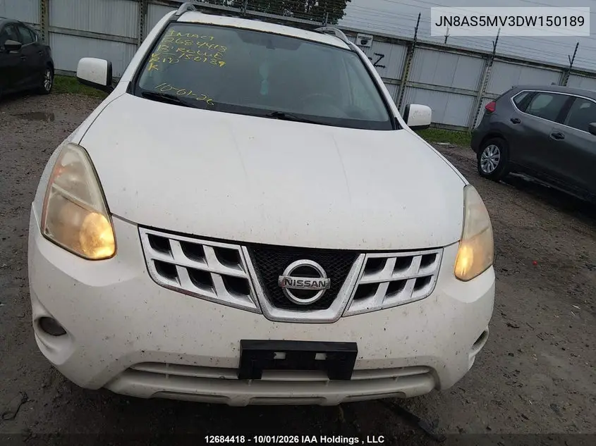 2013 NISSAN ROGUE VIN JN8AS5MV3DW150189 — фото 12