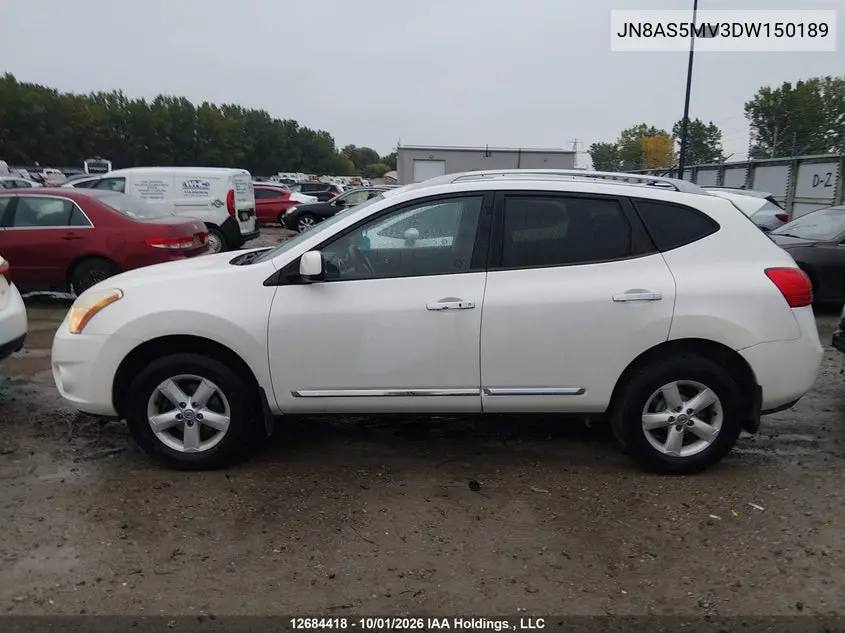 2013 NISSAN ROGUE VIN JN8AS5MV3DW150189 — фото 14