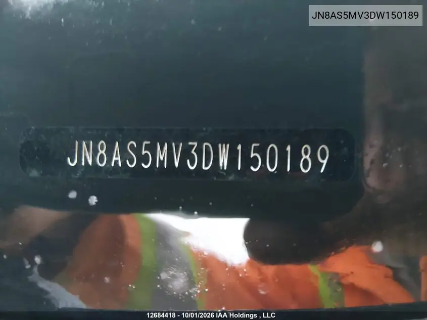 2013 NISSAN ROGUE VIN JN8AS5MV3DW150189 — фото 18