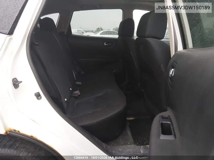 2013 NISSAN ROGUE VIN JN8AS5MV3DW150189 — фото 8