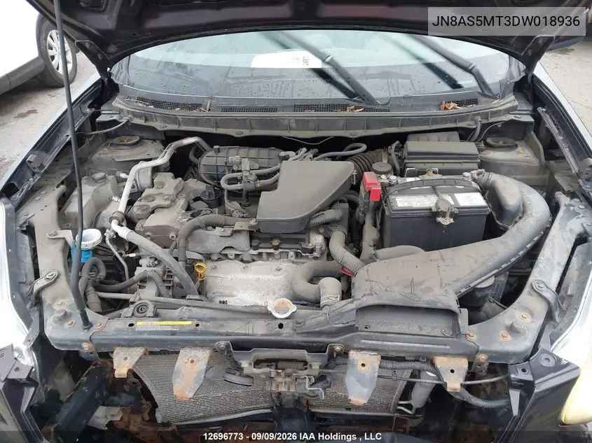 2013 NISSAN ROGUE VIN JN8AS5MT3DW018936 — фото 10