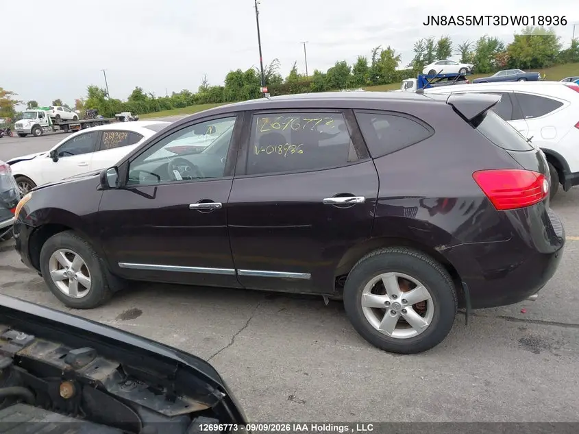 2013 NISSAN ROGUE VIN JN8AS5MT3DW018936 — фото 15