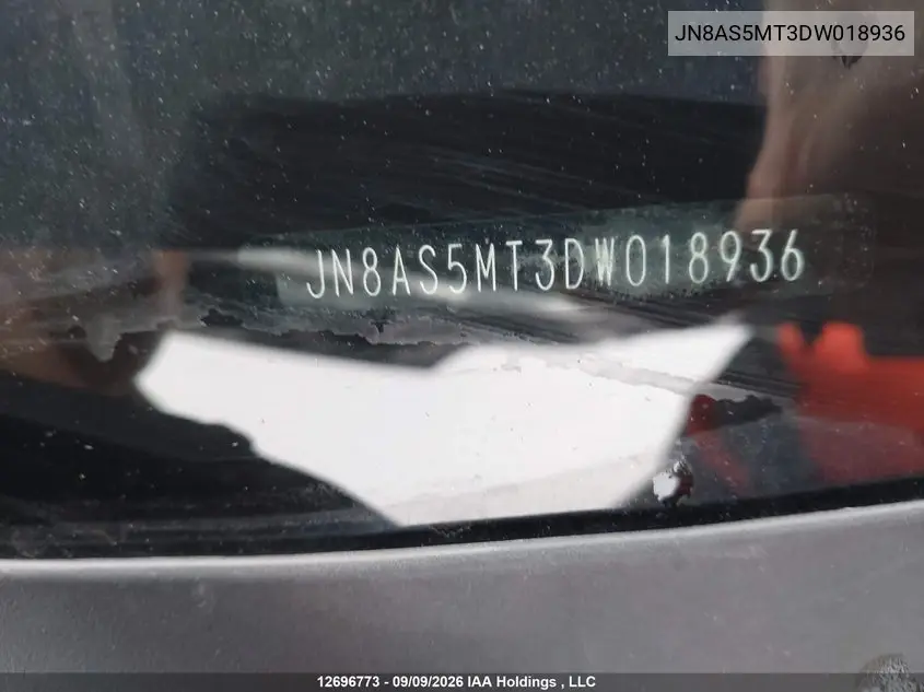 2013 NISSAN ROGUE VIN JN8AS5MT3DW018936 — фото 20