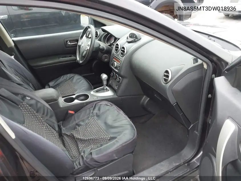 2013 NISSAN ROGUE VIN JN8AS5MT3DW018936 — фото 5