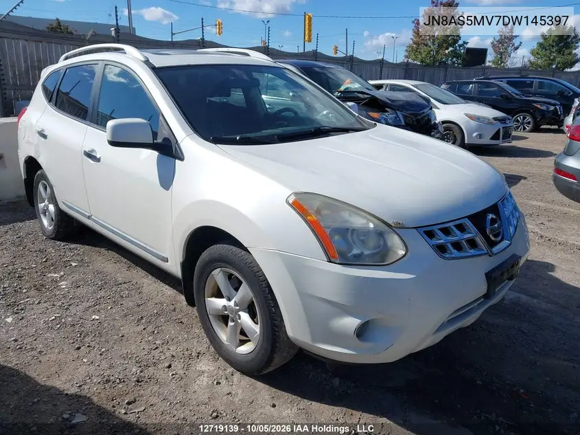 NISSAN ROGUE 2013, VIN JN8AS5MV7DW145397
