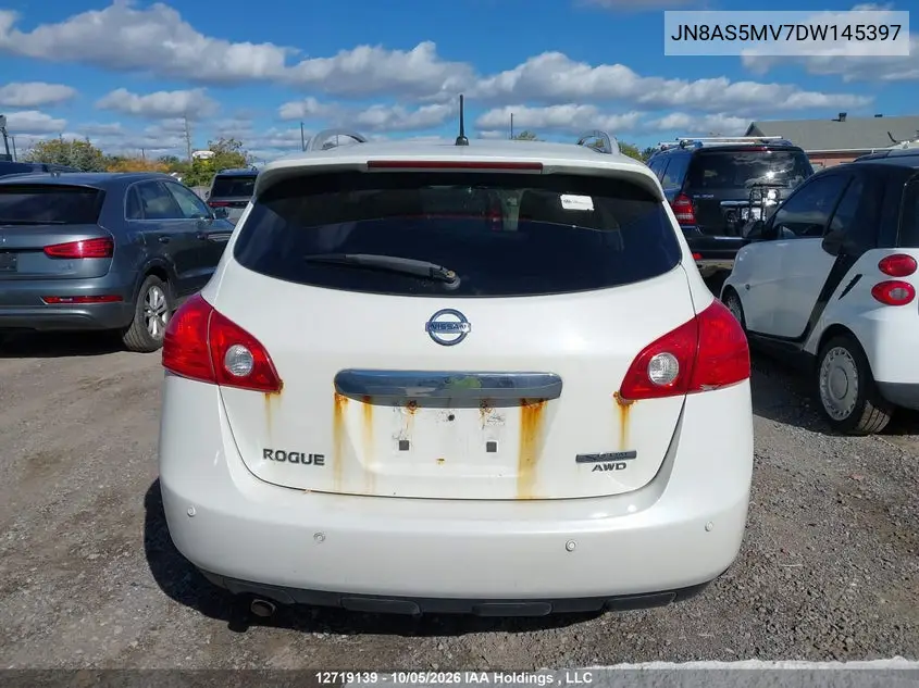 2013 NISSAN ROGUE VIN JN8AS5MV7DW145397 — фото 16