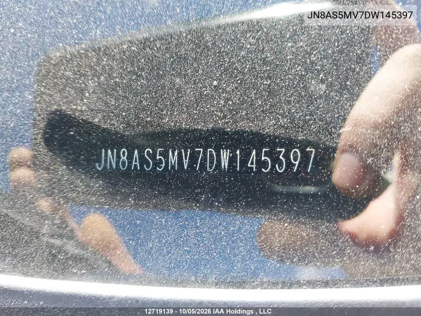 2013 NISSAN ROGUE VIN JN8AS5MV7DW145397 — фото 18