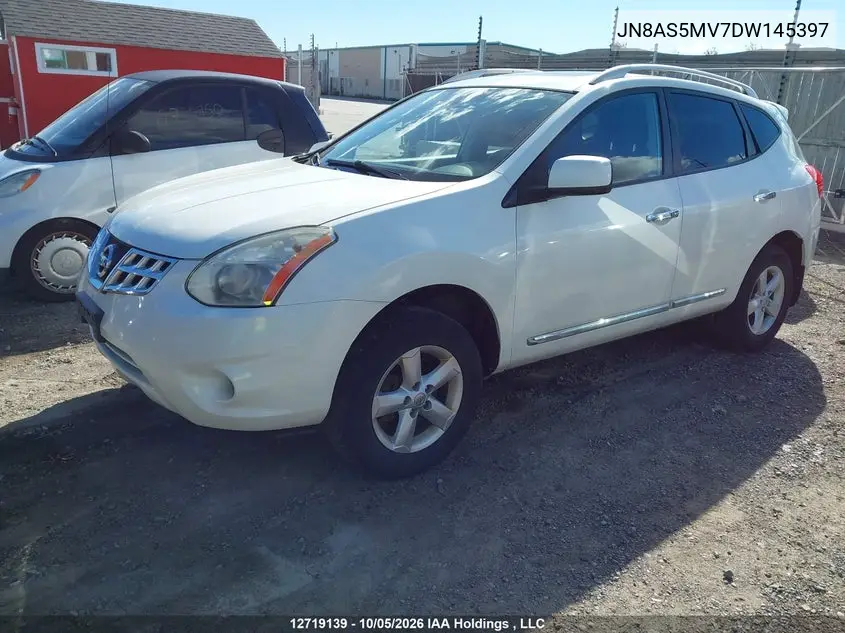 2013 NISSAN ROGUE VIN JN8AS5MV7DW145397 — фото 2