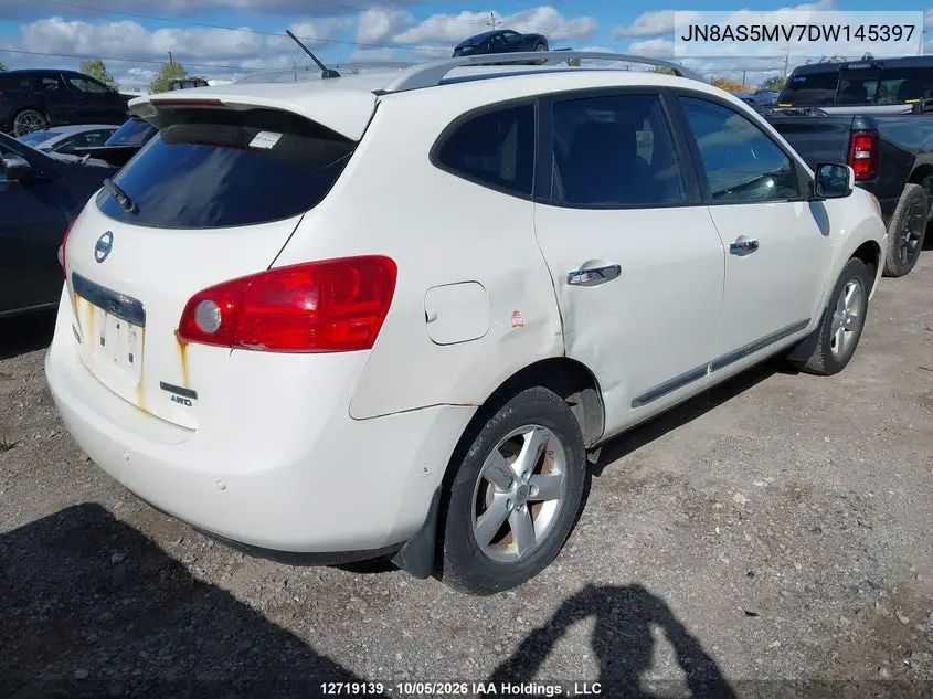 2013 NISSAN ROGUE VIN JN8AS5MV7DW145397 — фото 4