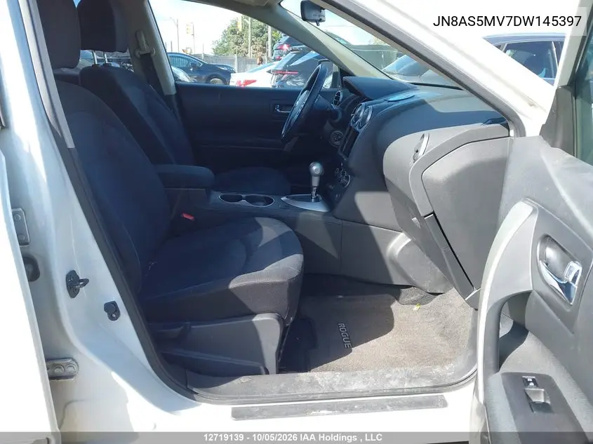 2013 NISSAN ROGUE VIN JN8AS5MV7DW145397 — фото 5