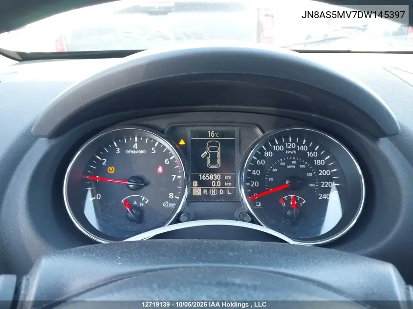 2013 NISSAN ROGUE VIN JN8AS5MV7DW145397 — фото 7