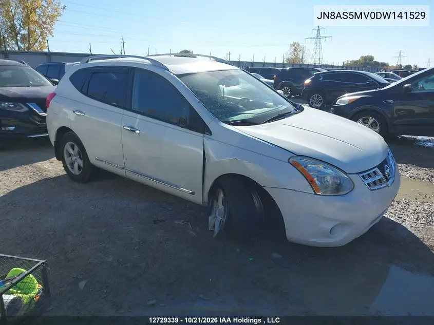 NISSAN ROGUE 2013, VIN JN8AS5MV0DW141529