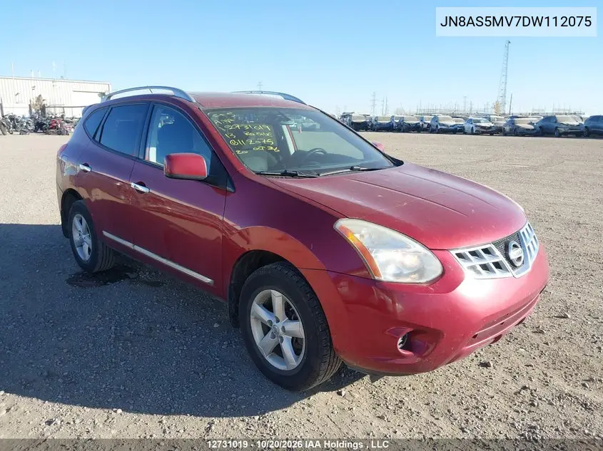 NISSAN ROGUE 2013, VIN JN8AS5MV7DW112075